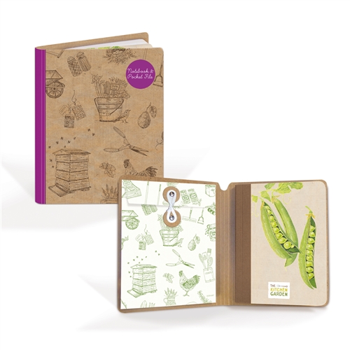 KITCHEN GARDEN - NOTEBOOK & POCKET FILE (A6)