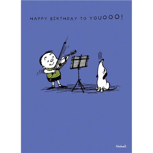 THELWELL BIRTHDAY CARD - TO YOUOOO