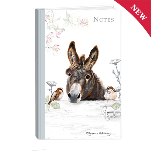 Hardcover Notebook (A6) - Donkey