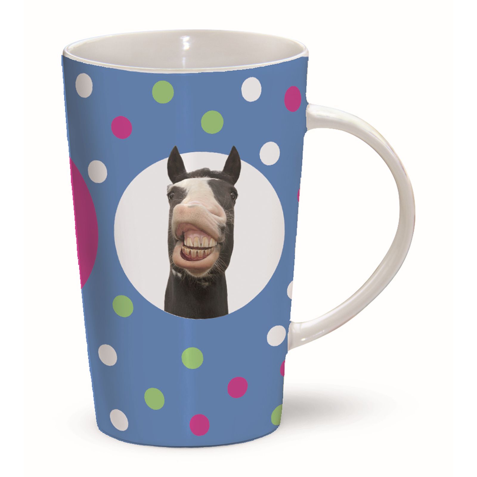LATTE MUG - HORSE "PUCKER UP"