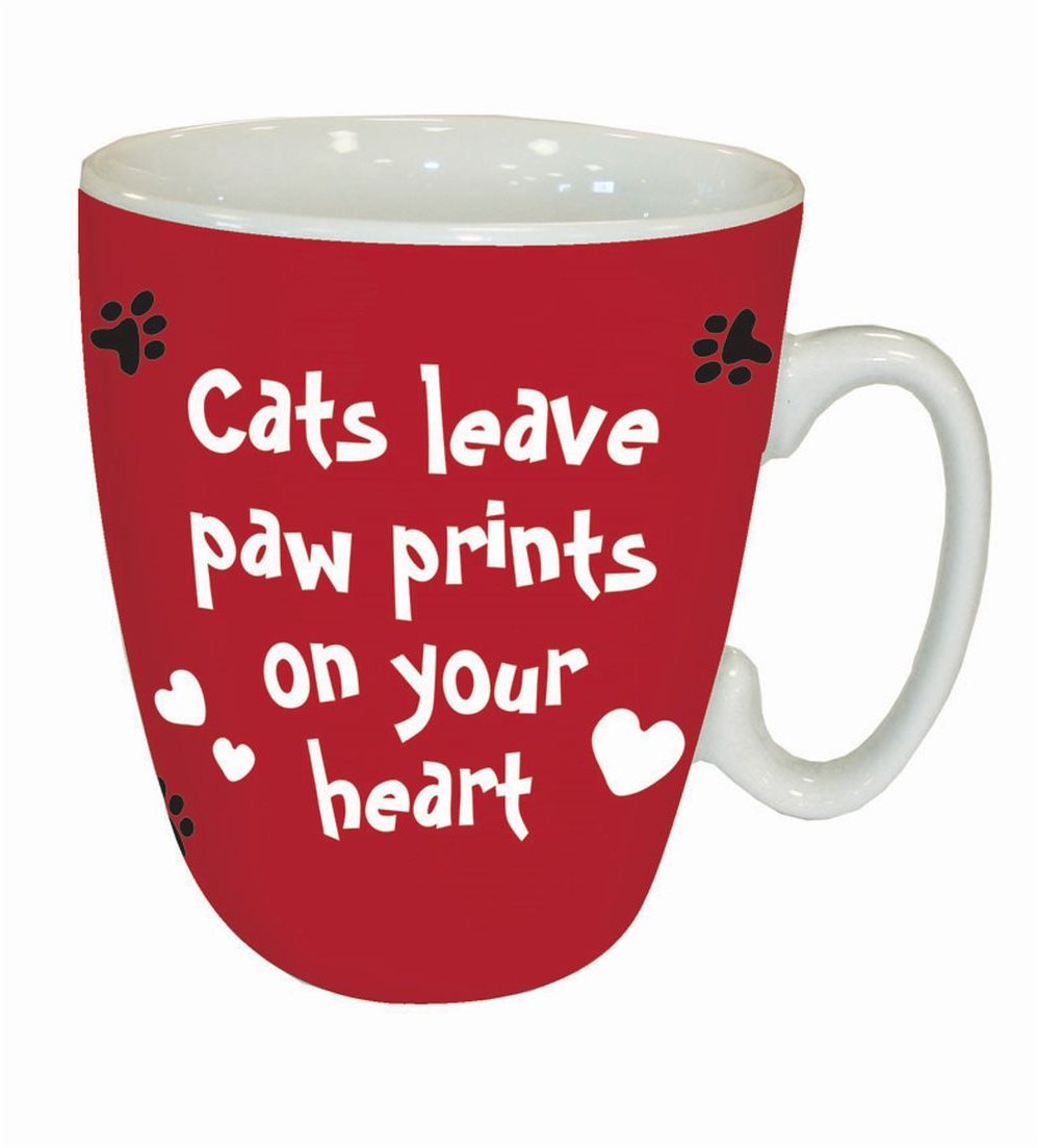 STANDARD MUG - CATS LEAVE PAWPRINTS