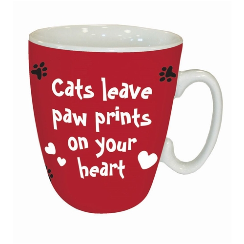 STANDARD MUG - CATS LEAVE PAWPRINTS - 2