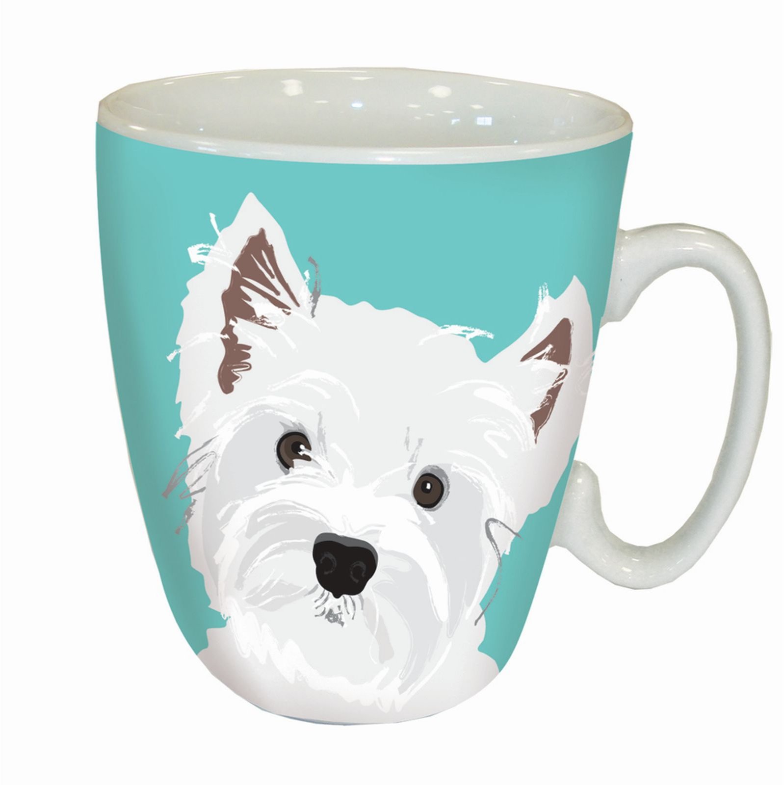 STANDARD MUG - WAGGY TAILS - WESTIE