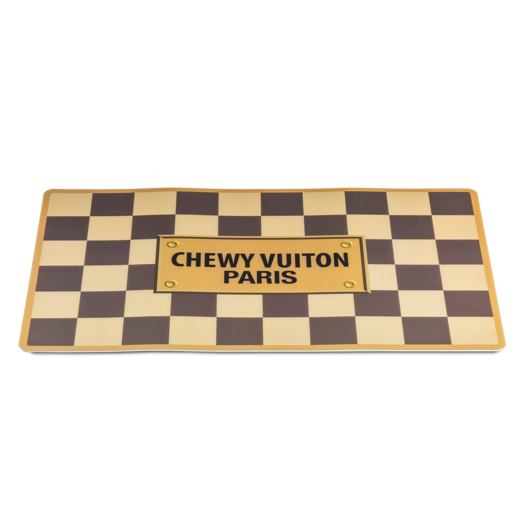 Underlägg Vuitonmönster chewy checker