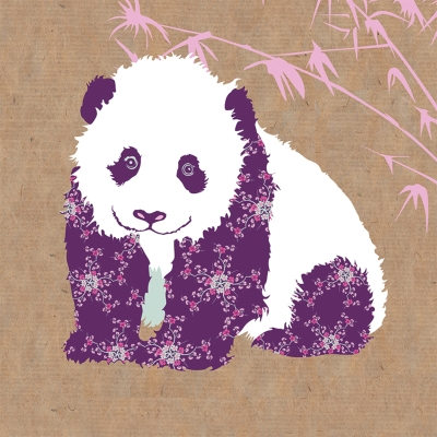 Kort WWF - Baby Giant Panda