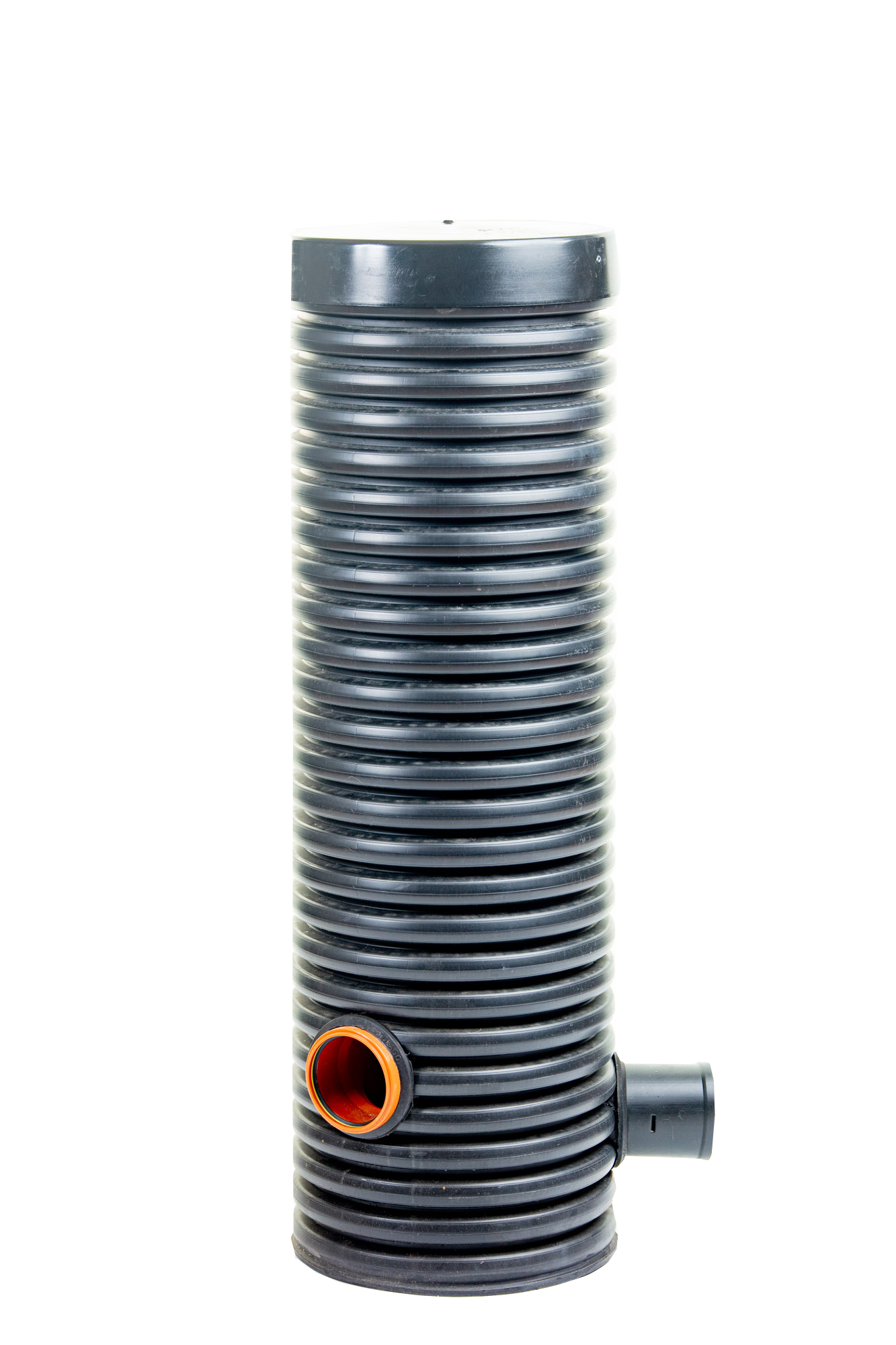 Distribution well with sludge stop filter 2 outlets - Avloppscenter