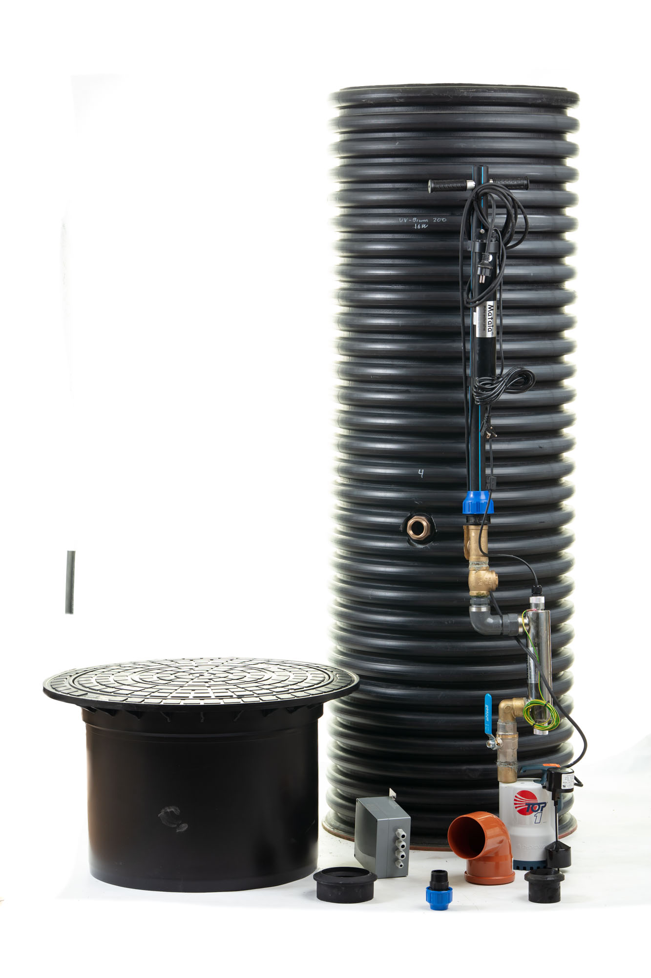 Matala UV pumping station 40200 Avloppscenter