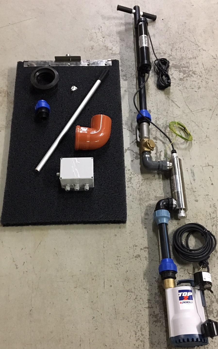 Matala UV pumping station 40200 Avloppscenter