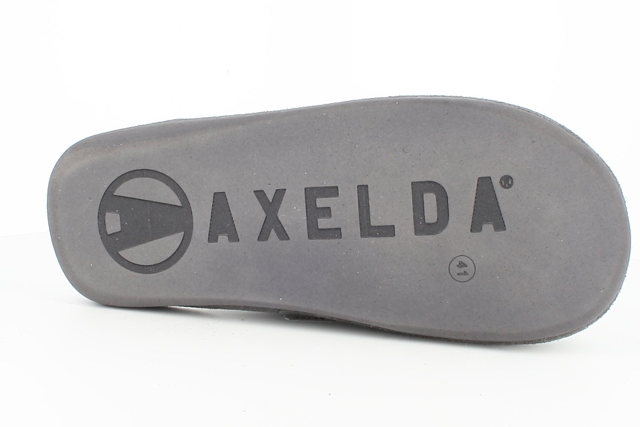 Axelda Malaga Herrtoffel Grey - 5