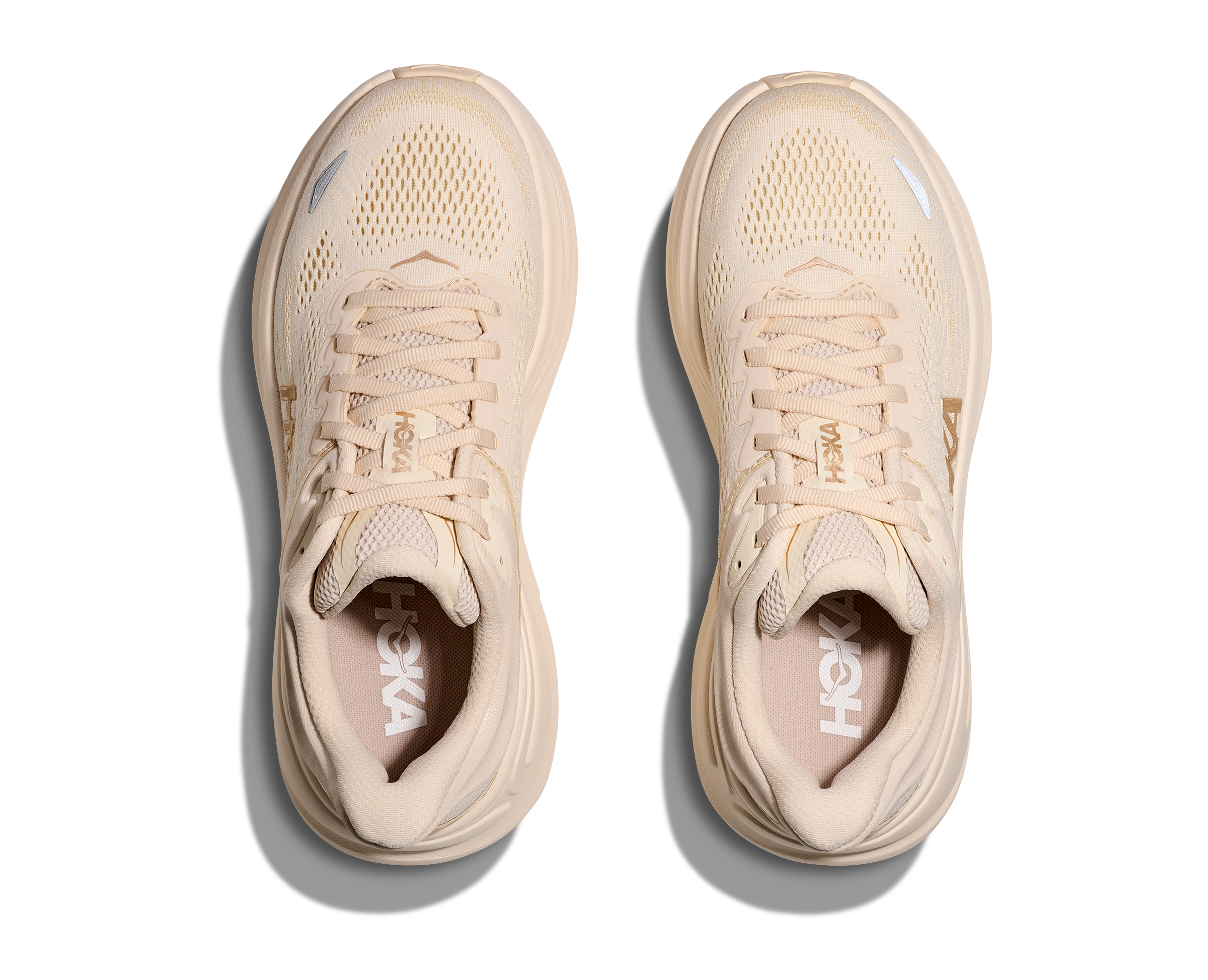 Hoka One One W Bondi 9 Wide - Vanilla/Birch - 7
