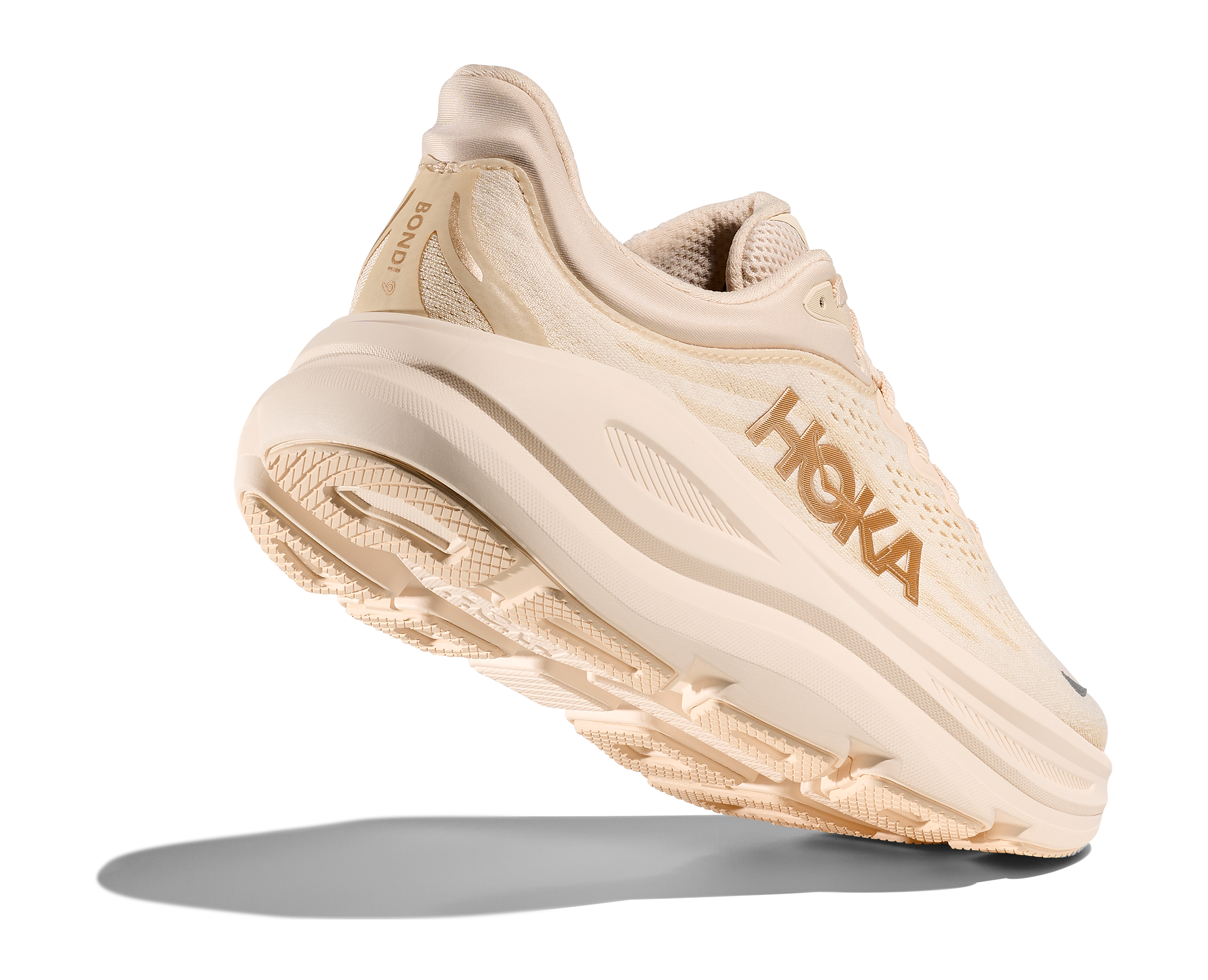 Hoka One One W Bondi 9 Wide - Vanilla/Birch - 5