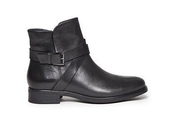 Emma skinnboots m dragkedja Svart