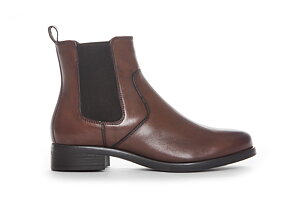 Emma Chelseaboots skinn Cognac