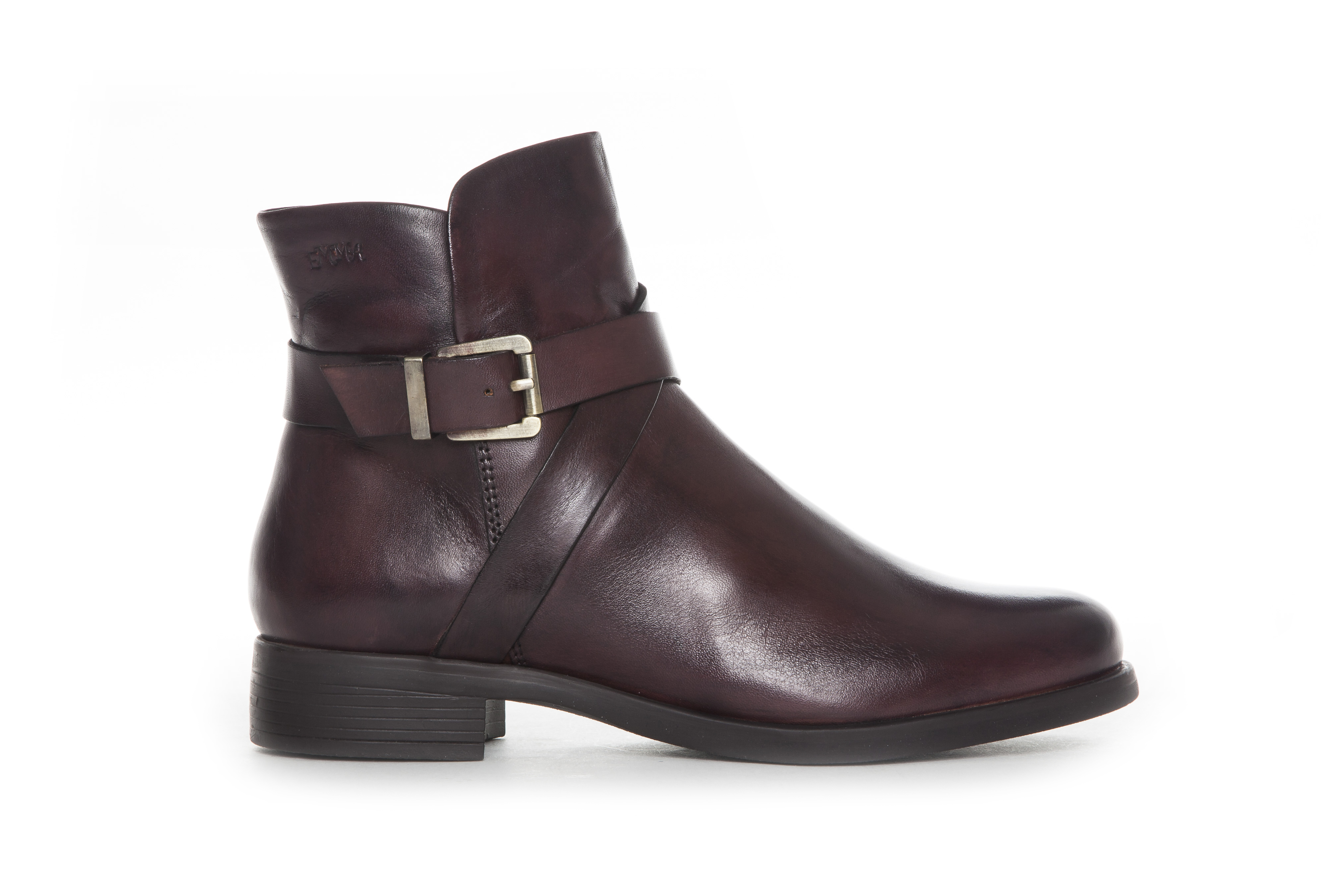 Emma skinnboots m dragkedja Bordo
