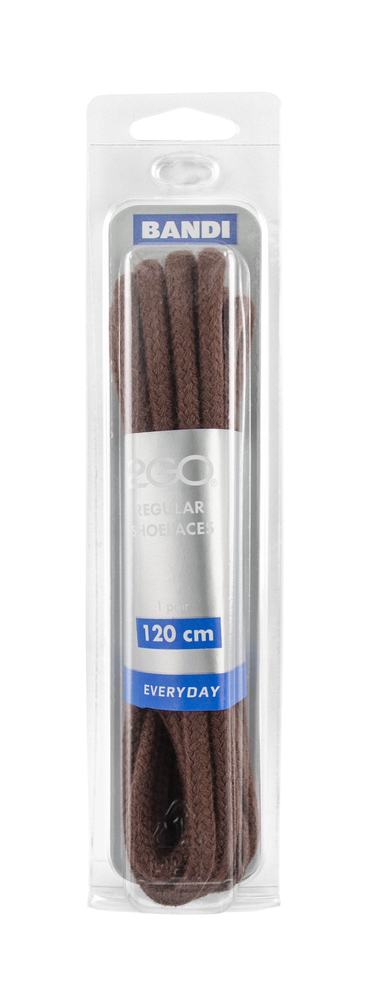 2GO skosnöre Rund 120cm brun