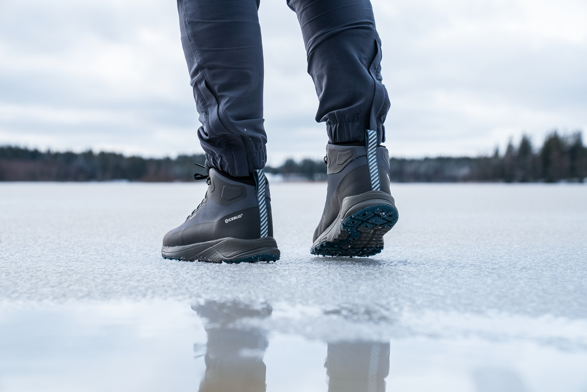 Icebug Haze W Mid BUGrip GTX - Peat/Grey - 6