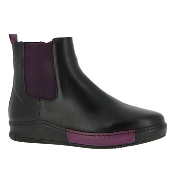 Charlotte of Sweden boots Svart/Lila