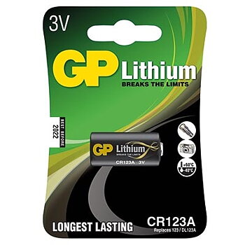 Batteri CR123A Lithium 3V