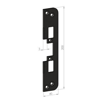 Safetron Monteringsstolpe SA-87/13