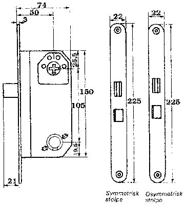 Assa Låshus 9788 - 2