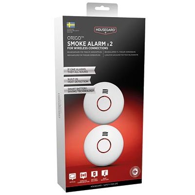 Brandvarnare Origo 2st