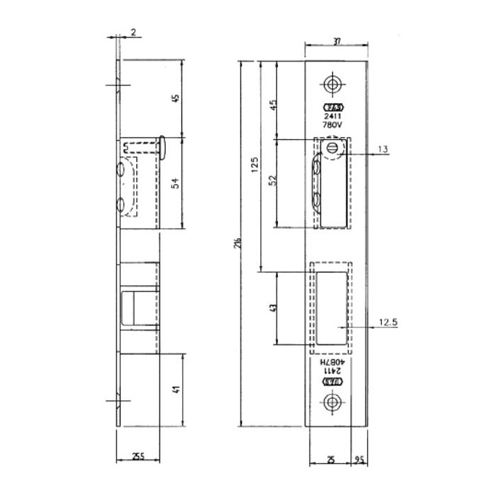 Fas slutbleck 2411 - 2