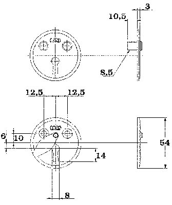 Assa nyckelskylt 5301 - 3