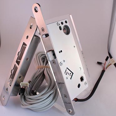 Safetron Eltryckeslås SL520 rättvänd splitspindle - 2