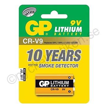 Batteri CR9 Lithium 9Volt
