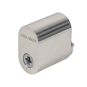 Assa Cylinder P101 oval utsida nickel