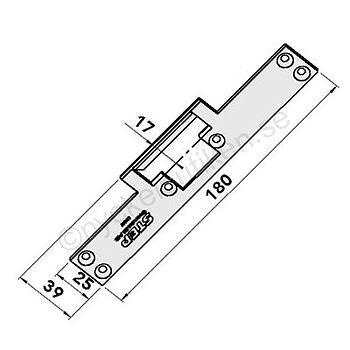 Step 40 Monteringsstolpe ST4007
