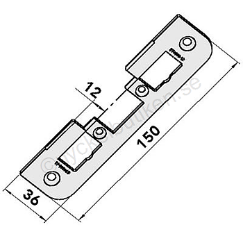 Step 40 Monteringsstolpe ST4010 plan