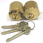 Assa Cylinder 712 rund dubbel
