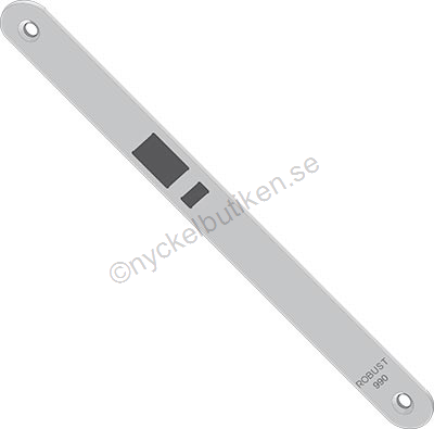 Robust osymetrisk stolpe till 990/991