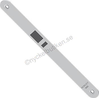 Robust osymetrisk stolpe till 990/991