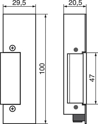 Robust elslutbleck 160-24 - 2