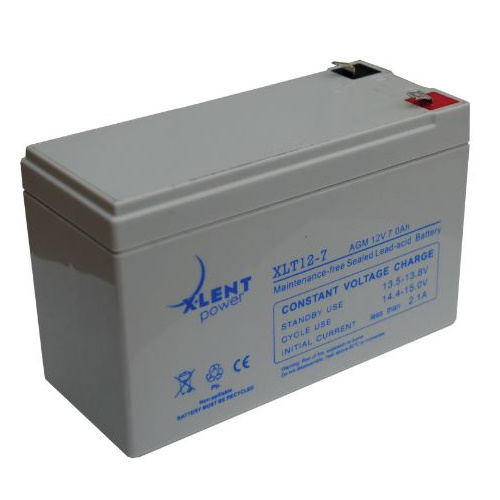 Ackumulator XLT12-7 12V 7Ah 3-5år