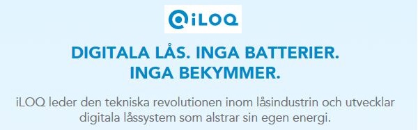 ILOQ Digitalt låssystem