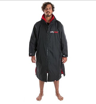 Dryrobe Advance Lång ärm - Svart/Röd