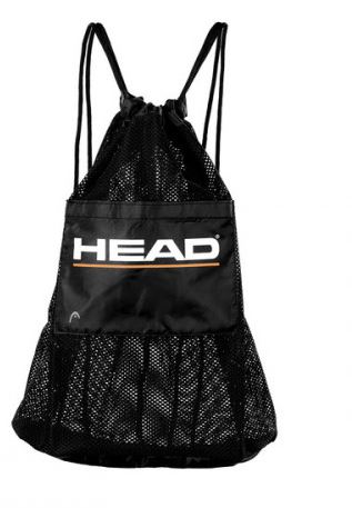 HEAD Mesh Bag With Pocket Black 