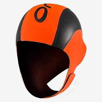 ORCA Neopren huva Orange 2023 Hi-Vis
