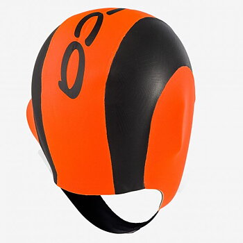 ORCA Neopren huva Orange 2023 Hi-Vis