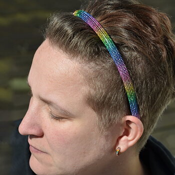 Breit tiara Pride bling bling