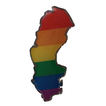 Pride Schweden Pins
