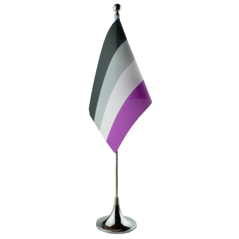 RFSL bordsflagga med kromfot - 9
