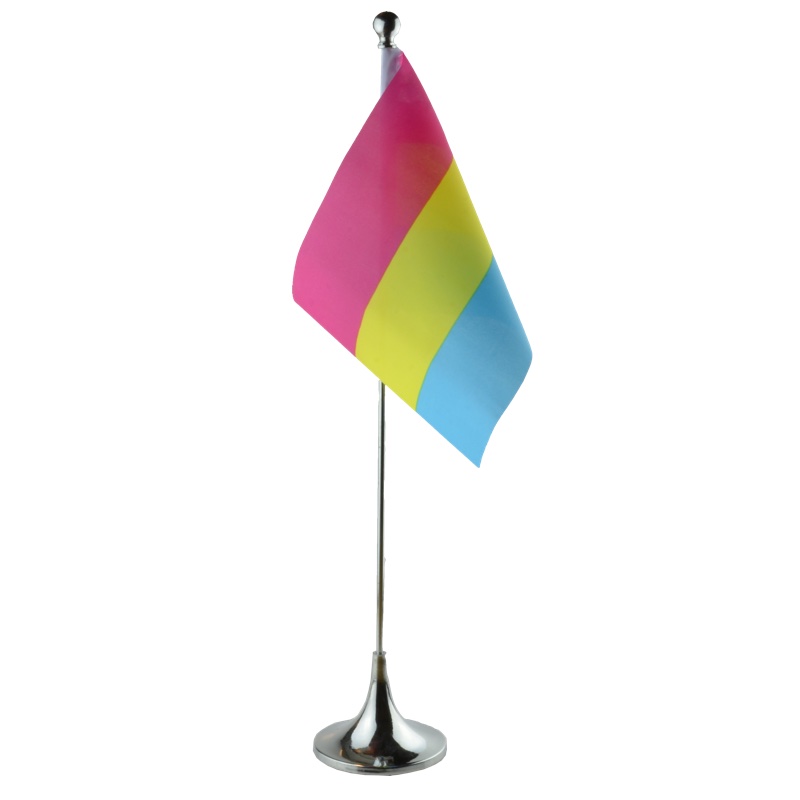 RFSL bordsflagga med kromfot - 8