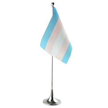 RFSL bordsflagga med kromfot