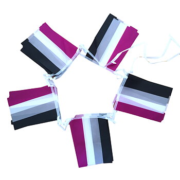 Asexuelles Flaggenspiel - Mini (6,6 m)