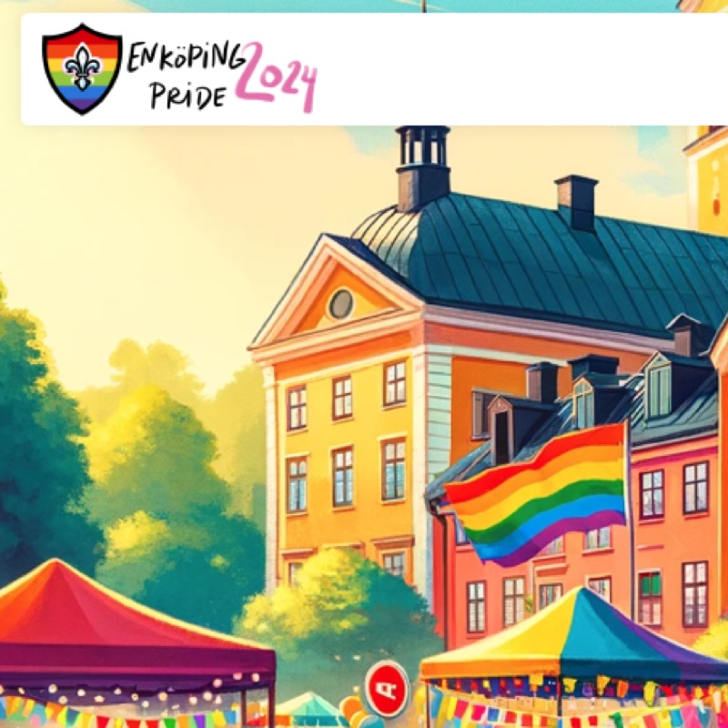 Enköping Pride Sweden, 22nd of August 2026 - 2