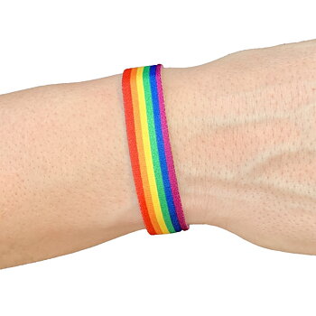 Pride Textilarmband